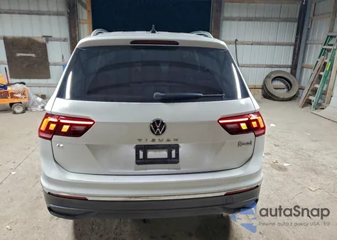 2022 Volkswagen Tiguan Se z USA, uszkodzony, nr VIN 3VV3B7AX0NM009024